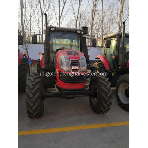 Traktor pertanian traktor 100hp 4WD besar